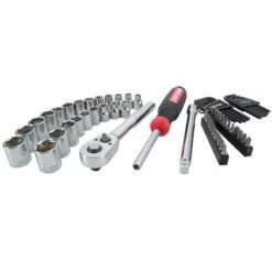 Top 10 π Craftsman 3/8 in. drive Metric and SAE 6 Point Mechanic's Tool Set 63 pc. π