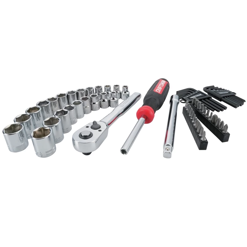 Top 10 π Craftsman 3/8 in. drive Metric and SAE 6 Point Mechanic's Tool Set 63 pc. π 1 Top 10 π Craftsman 3/8 in. drive Metric and SAE 6 Point Mechanic's Tool Set 63 pc. π