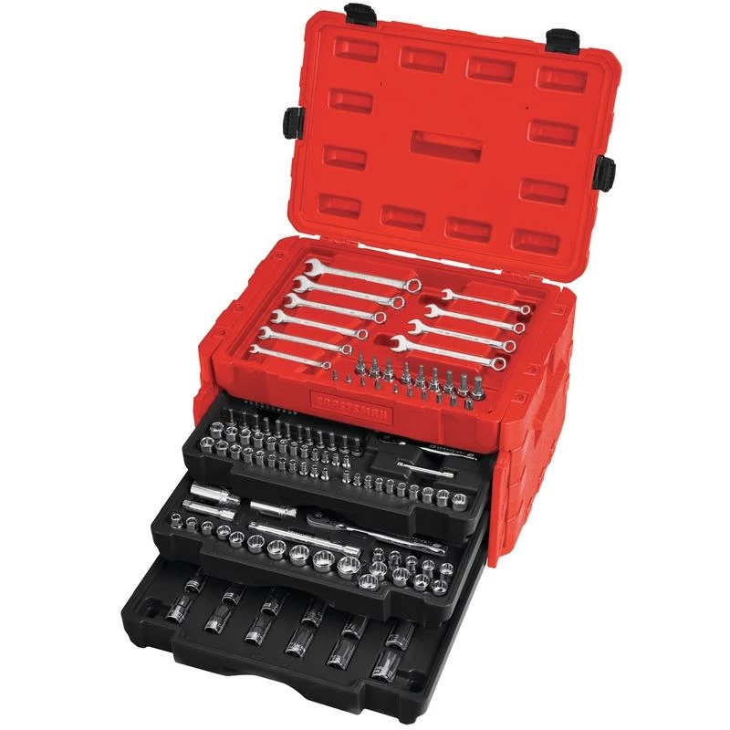 Best Sale β¨ Craftsman 1/4, 3/8 and 1/2 in. drive Metric and SAE 12 Point Mechanic's Tool Set 268 pc. π 1 Best Sale β¨ Craftsman 1/4, 3/8 and 1/2 in. drive Metric and SAE 12 Point Mechanic's Tool Set 268 pc. π