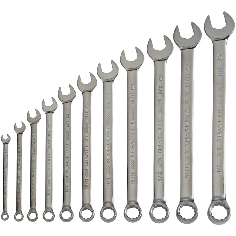Hot Sale ❤️ Craftsman SAE Long Panel Combination Wrench Set 11 pc. ❤️ 1 Hot Sale ❤️ Craftsman SAE Long Panel Combination Wrench Set 11 pc. ❤️