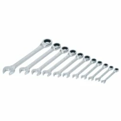 Alternative view of Budget 😍 Craftsman SAE Ratcheting Combination Wrench Set 11 pc. ❤️
