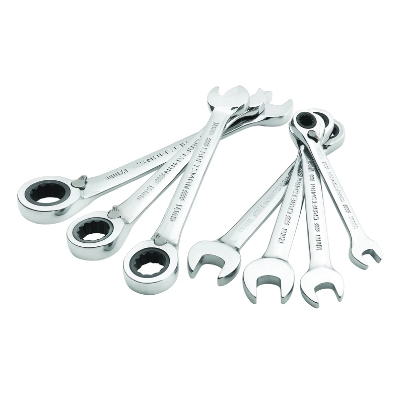 Budget ✨ Craftsman Metric Reversible Ratcheting Combination Wrench Set 7 pc. ✔️ 1 Budget ✨ Craftsman Metric Reversible Ratcheting Combination Wrench Set 7 pc. ✔️