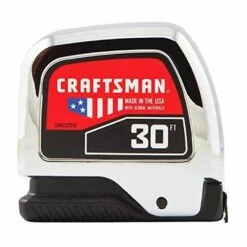 Best deal β Craftsman Tape Measure, Chrome, 30-Foot (Cmht37370S) π