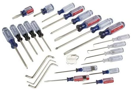 New βοΈ Craftsman Screwdriver Set, Assorted, 25-Piece (CMHT65046) π 1 New βοΈ Craftsman Screwdriver Set, Assorted, 25-Piece (CMHT65046) π