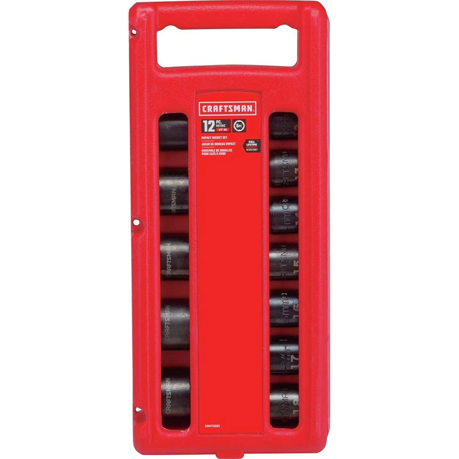 Outlet π Craftsman Impact Socket Set, Metric, 1/2-Inch, 12-Piece (Cmmt15885) π 2 Outlet π Craftsman Impact Socket Set, Metric, 1/2-Inch, 12-Piece (Cmmt15885) π - Image 2