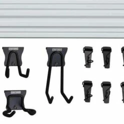 Best deal ⌛ Craftsman Versatrack Garage Storage System, Storage Rail with 20-Piece Mounting Accessories (CMST22000) ❤️