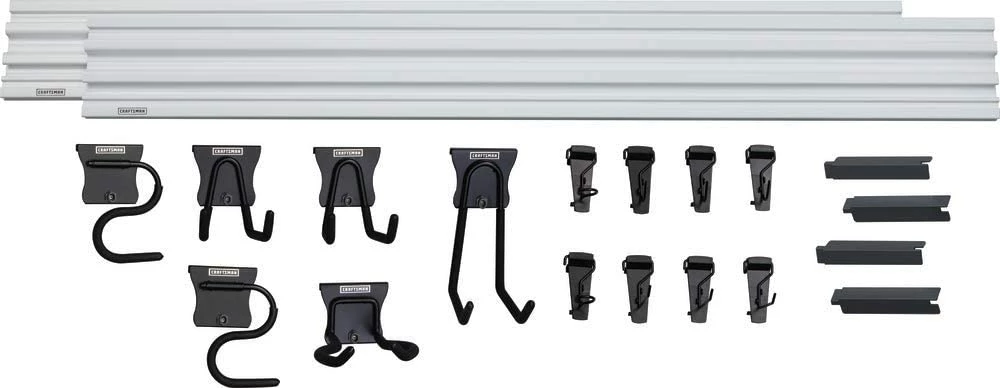 Best deal ⌛ Craftsman Versatrack Garage Storage System, Storage Rail with 20-Piece Mounting Accessories (CMST22000) ❤️ 1 Best deal ⌛ Craftsman Versatrack Garage Storage System, Storage Rail with 20-Piece Mounting Accessories (CMST22000) ❤️