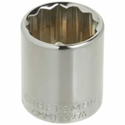 Alternative view of Promo 😉 Craftsman Shallow Socket, Mm, 1/2-Inch Drive, 28Mm, 12-Point (Cmmt44276) 🌟