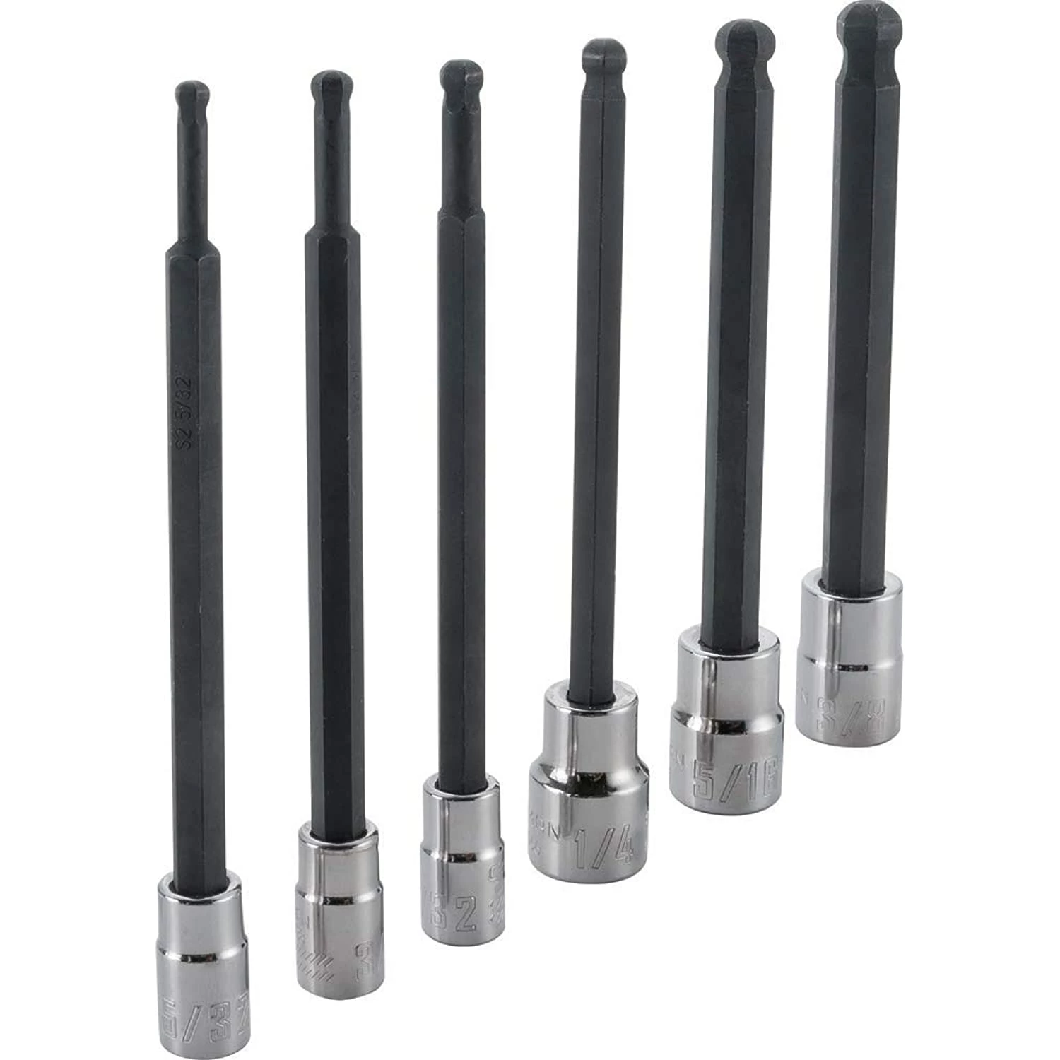 Promo π Craftsman Hex Bit Socket Set, Sae, 3/8-Inch Drive, Long Ball, 6-Piece (Cmmt42606) π 1 Promo π Craftsman Hex Bit Socket Set, Sae, 3/8-Inch Drive, Long Ball, 6-Piece (Cmmt42606) π