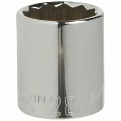 Promo π Craftsman Shallow Socket, Mm, 1/2-Inch Drive, 28Mm, 12-Point (Cmmt44276) π