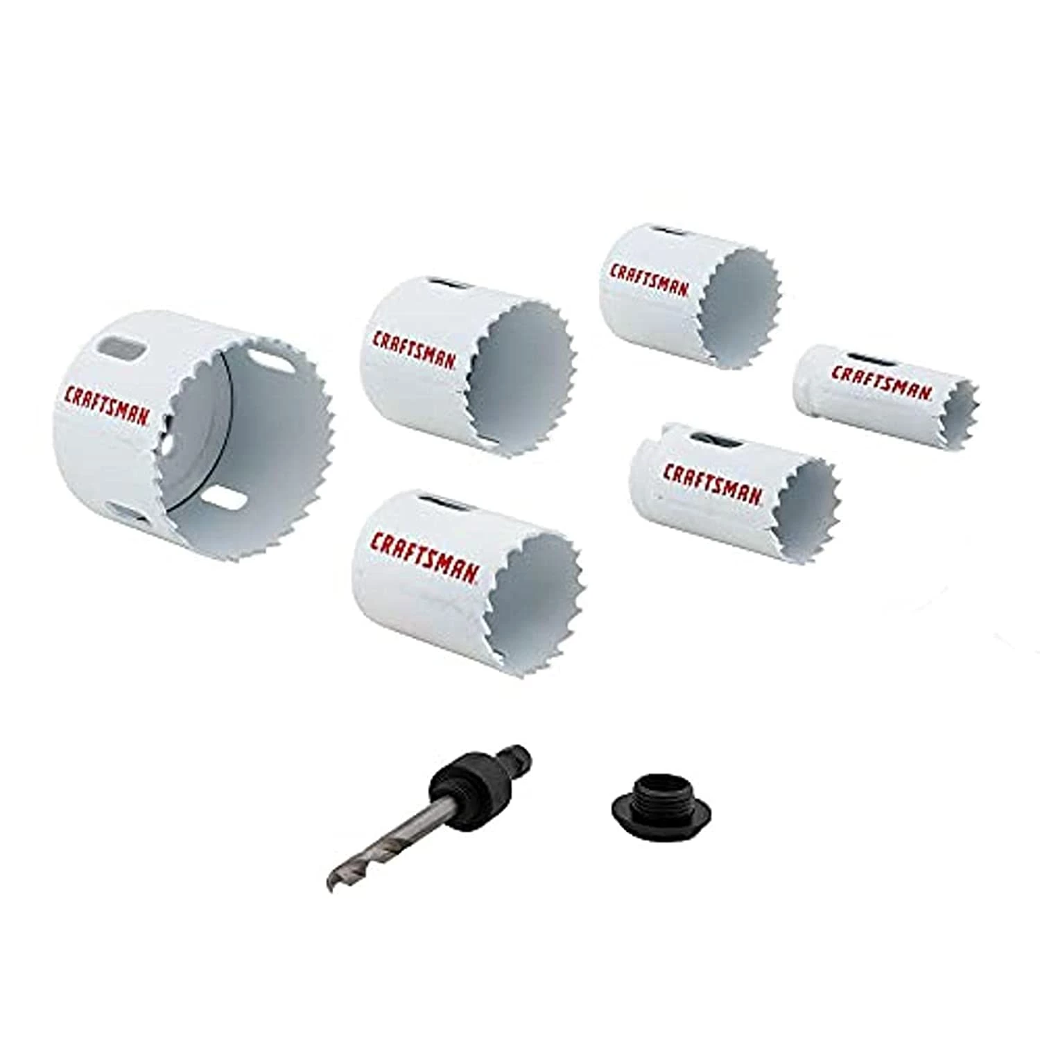 Outlet π₯ Craftsman Hole Saw Kit, Bi-Metal Set, 7-Piece (Cmah1Set7) π 1 Outlet π₯ Craftsman Hole Saw Kit, Bi-Metal Set, 7-Piece (Cmah1Set7) π