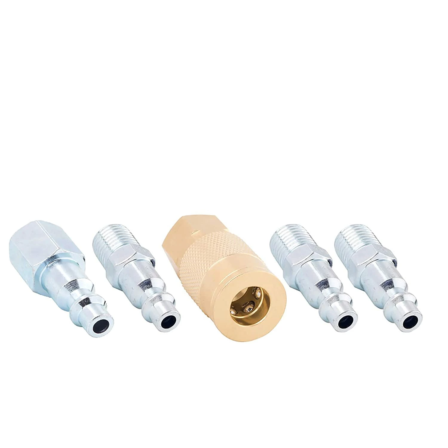Promo 🥰 Craftsman Cmxztsg1001Nb 5-Piece 1/4-Inch Npt Industrial Coupler/Plug Kit, Brass And Steel ❤️ 2 Promo 🥰 Craftsman Cmxztsg1001Nb 5-Piece 1/4-Inch Npt Industrial Coupler/Plug Kit, Brass And Steel ❤️ - Image 2