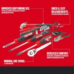 Deals ✔️ Craftsman Home Tool Kit / Mechanics Tools Kit, 57-Piece (CMMT99446) 😍 -Craftsman Tools Sales 61MRyDKsiL. AC SL1000