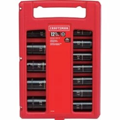 Deals β Craftsman Impact Socket Set, Metric, 1/2-Inch, 12-Piece (Cmmt15887) π―