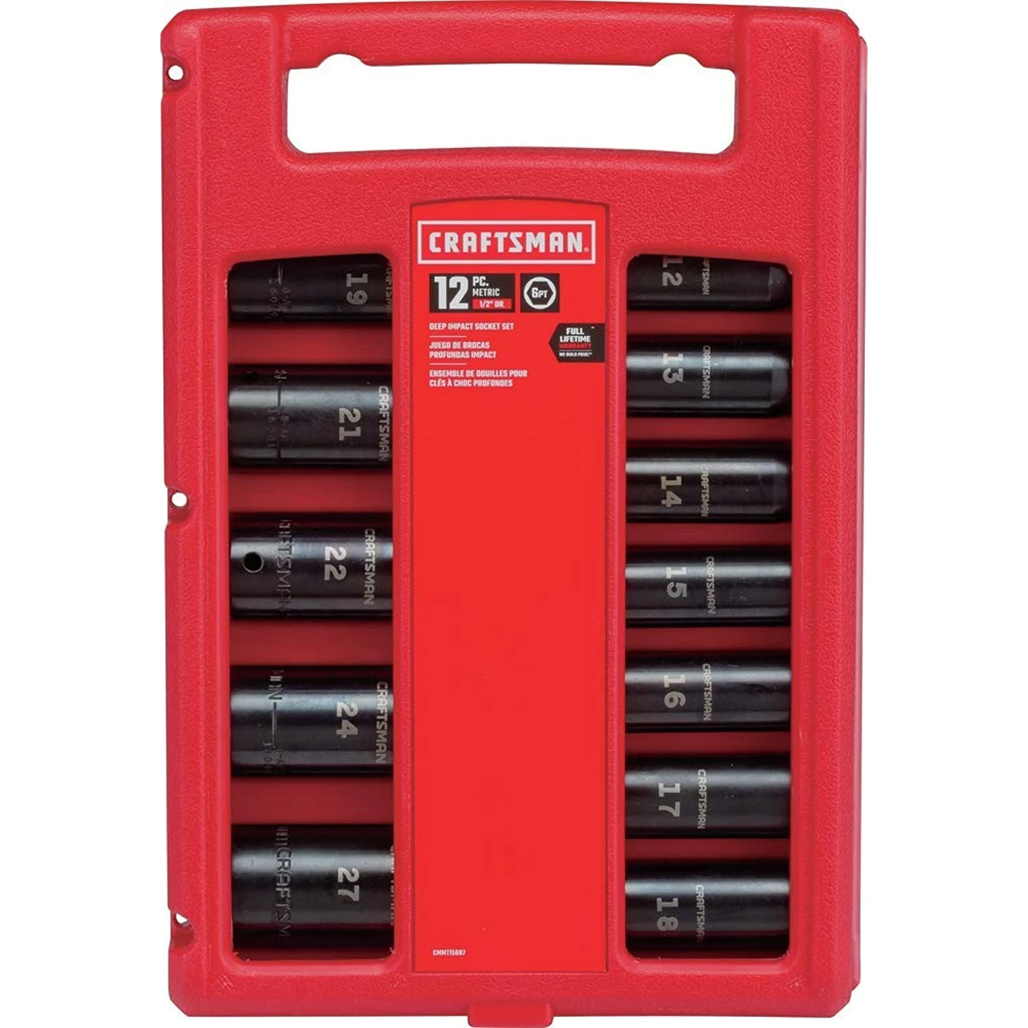 Deals β Craftsman Impact Socket Set, Metric, 1/2-Inch, 12-Piece (Cmmt15887) π― 1 Deals β Craftsman Impact Socket Set, Metric, 1/2-Inch, 12-Piece (Cmmt15887) π―
