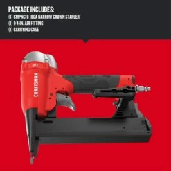 Promo ❤️ Craftsman Crown Stapler, 18GA Narrow (CMPNC18K) 🤩 -Craftsman Tools Sales 61OrAKAUFnL. AC SL1000