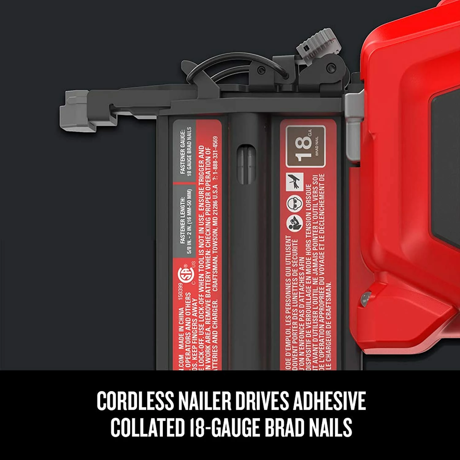 Best Pirce π Craftsman V20 Cordless Brad Nailer Kit, 18Ga (Cmcn618C1) βοΈ 4 Best Pirce π Craftsman V20 Cordless Brad Nailer Kit, 18Ga (Cmcn618C1) βοΈ - Image 4