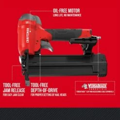 Outlet 👍 Craftsman 18Ga Finish Nailer (CMPBN18K) 🎉 -Craftsman Tools Sales 61a6QfVe7L. AC SL1000