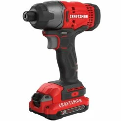 Deals ❤️ Craftsman V20 Impact Driver Kit, Cordless, 1/4-Inch (Cmcf800C2) 🛒