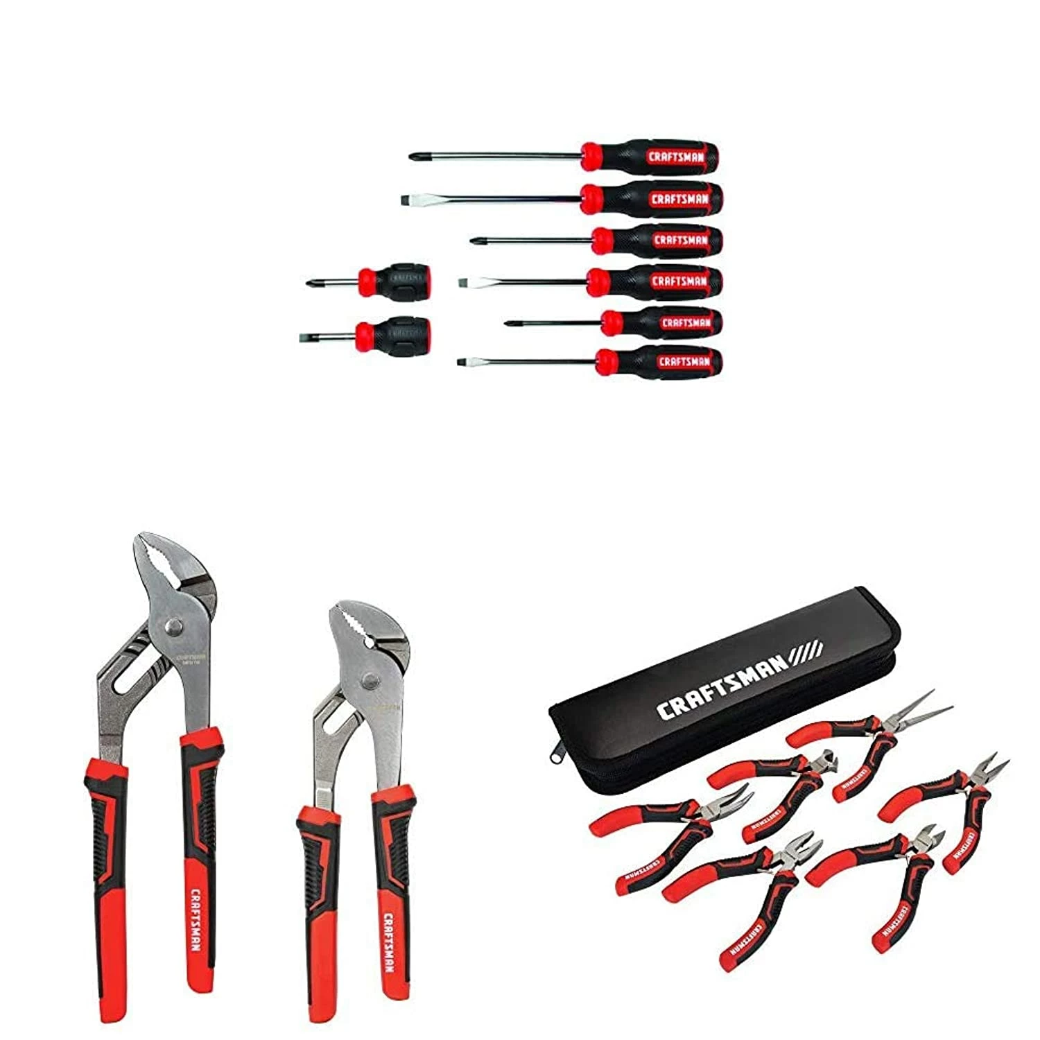 Hot Sale π Craftsman Screwdriver Set, 8-Piece With Pliers, 2-Piece Groove Joint Set & 6-Piece Mini Set (Cmht65075, Cmht82547, Cmht81716) π 1 Hot Sale π Craftsman Screwdriver Set, 8-Piece With Pliers, 2-Piece Groove Joint Set & 6-Piece Mini Set (Cmht65075, Cmht82547, Cmht81716) π