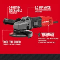 Cheapest ⌛ Craftsman Small Angle Grinder Tool 4-1/2-Inch, 6-Amp (CMEG100) ✨ 8 Cheapest ⌛ Craftsman Small Angle Grinder Tool 4-1/2-Inch, 6-Amp (CMEG100) ✨ -Craftsman Tools Sales 61iToF3 awL. AC SL1000