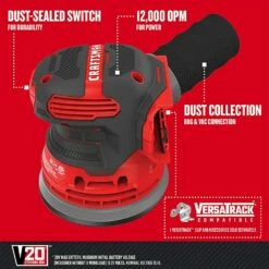 Promo β Craftsman V20 Random Orbit Sander, Tool Only (Cmcw220B) π 7 Promo β Craftsman V20 Random Orbit Sander, Tool Only (Cmcw220B) π -Craftsman Tools Sales 61mHNLyO9aS.US1500