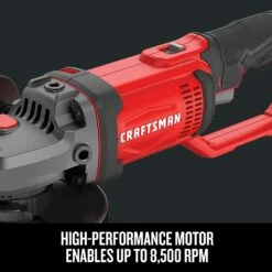 Alternative view of Best Sale ⌛ Craftsman V20 Angle Grinder, Small, 4-1/2-Inch With Battery Kit, Charger Included, 4.0-Ah (Cmcg400B & Cmcb204-Ck) 👍