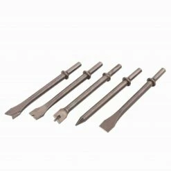 Alternative view of Best Pirce 👏 Craftsman CMXZTSG1056NB 5-pc Air Chisel Set, Silver 🎉