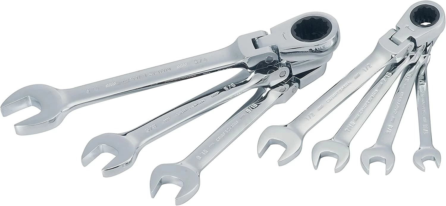 Wholesale ⭐ Craftsman CMMT87010 7-Piece SAE Flex Reversible Ratchet Set ❤️ 3 Wholesale ⭐ Craftsman CMMT87010 7-Piece SAE Flex Reversible Ratchet Set ❤️ - Image 3