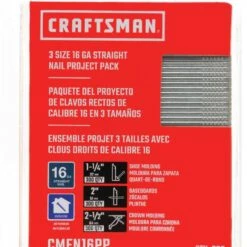 Best deal 🔥 Craftsman Finish Nails, 16GA Straight Project Pack (CMFN16PP) ✨