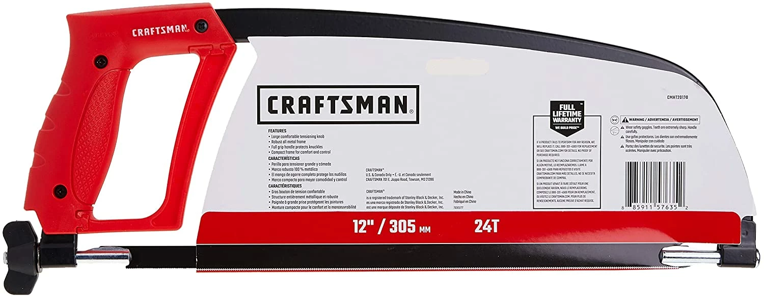 Discount π Craftsman Hand Saw, 12-Inch Hacksaw (CMHT20138) β 2 Discount π Craftsman Hand Saw, 12-Inch Hacksaw (CMHT20138) β - Image 2