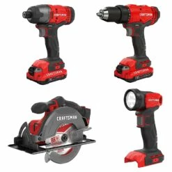 Wholesale π Craftsman V20 Cordless Drill Combo Kit, 4 Tool (Cmck401D2) β