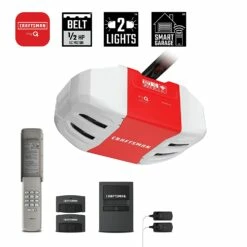 Top 10 🎁 Craftsman 1/2 Hp Smart Myq Smartphone Controlled-Belt Drive, Wireless Keypad Included, Model Cmxeocg572, Red Garage Door Opener 🔥 -Craftsman Tools Sales 71mFdtl9VCL.US1500