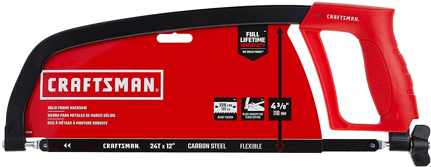Discount π Craftsman Hand Saw, 12-Inch Hacksaw (CMHT20138) β 4 Discount π Craftsman Hand Saw, 12-Inch Hacksaw (CMHT20138) β - Image 4