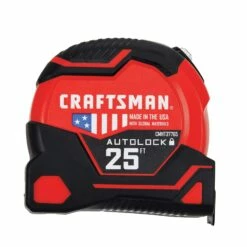 Flash Sale 𧨠Craftsman Tape Measure, Autolock, 25-Foot (Cmht37765S) β€οΈ