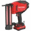 Best Pirce 😀 Craftsman V20 Cordless Brad Nailer Kit, 18Ga (Cmcn618C1) ✔️