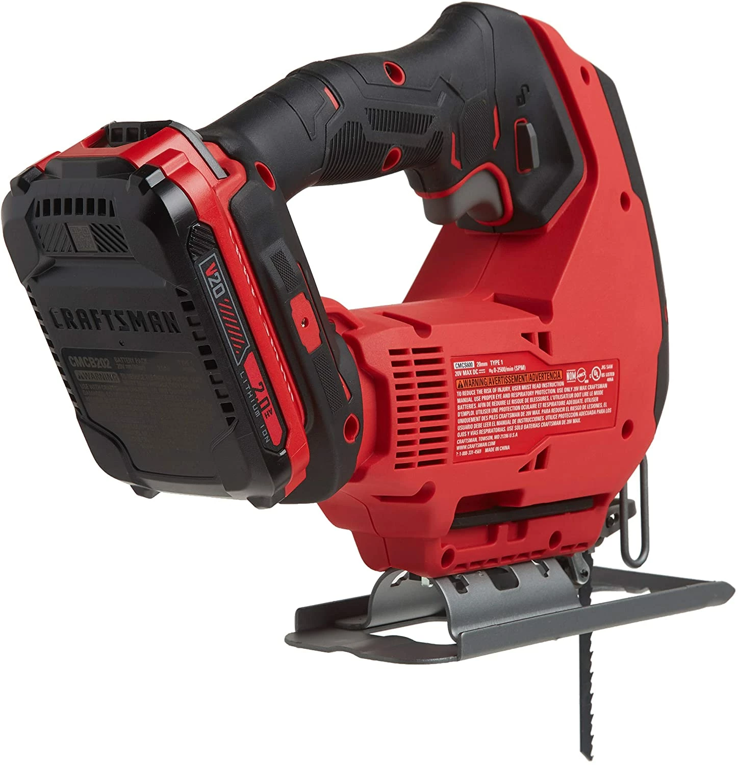 Buy π€© Craftsman V20 Cordless Jig Saw Kit (CMCS600D1) π€© 5 Buy π€© Craftsman V20 Cordless Jig Saw Kit (CMCS600D1) π€© - Image 5