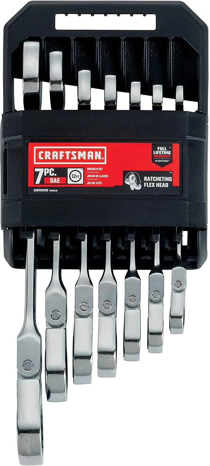 Wholesale ⭐ Craftsman CMMT87010 7-Piece SAE Flex Reversible Ratchet Set ❤️ 5 Wholesale ⭐ Craftsman CMMT87010 7-Piece SAE Flex Reversible Ratchet Set ❤️ - Image 5