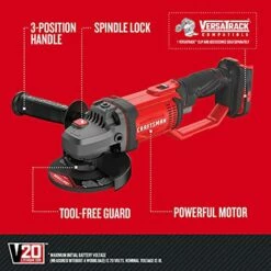 Cheap ❤️ craftsman v20 angle grinder, small, 4-1/2-inch, tool only (cmcg400b) ✔️ 5 Cheap ❤️ craftsman v20 angle grinder, small, 4-1/2-inch, tool only (cmcg400b) ✔️ -Craftsman Tools Sales RNAB07MFD6N3L L3