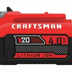 Alternative view of Cheapest 😍 craftsman cmcb204 20v max 4 ah professional grade high capacity lithium-ion battery slide pack (non-retail packaging) ✨
