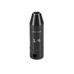 Cheapest ⌛ Craftsman 1/4 in. Easy-To-Read Impact Socket, 6 pt. Deep, 3/8 in. drive ✨