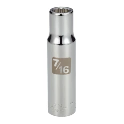 Hot Sale 👏 Craftsman 7/16" 12 pt. 1/2" Drive Deep Socket 👏