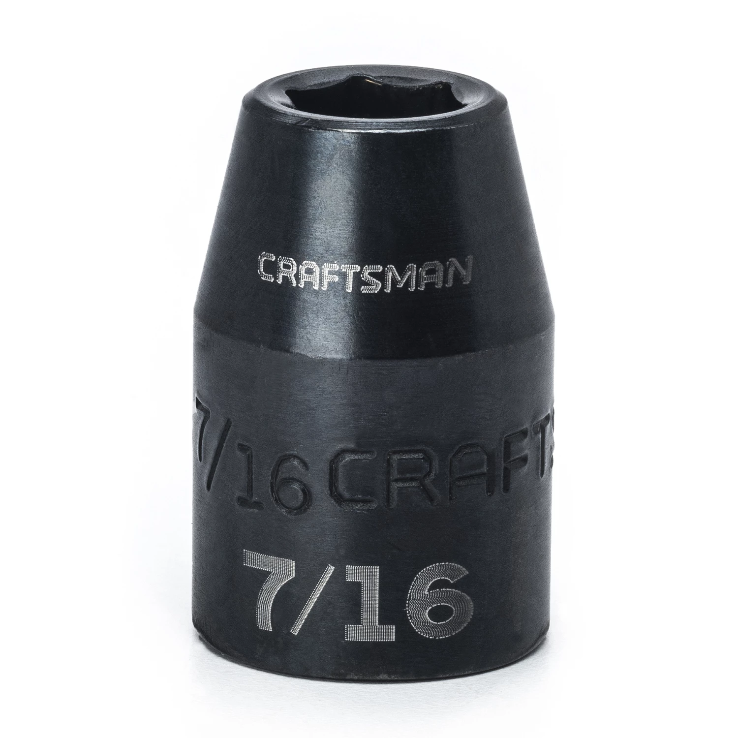 Hot Sale π Craftsman 7/16 in., 6 pt. 1/2 in. Drive, Easy-To-Read Impact Socket π 1 Hot Sale π Craftsman 7/16 in., 6 pt. 1/2 in. Drive, Easy-To-Read Impact Socket π