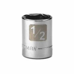 Budget ❤️ Craftsman 1/2 in. Easy-To-Read Socket 6 pt. STD 1/4 in. drive ⭐