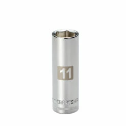 Buy ⭐ Craftsman 11mm x 1/4" Drive Easy-to-Read 6 pt. Deep Socket 🧨
