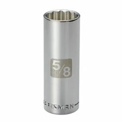 Flash Sale ✨ Craftsman 5/8 in. Easy-to-Read Socket 12 pt. Deep Metric 3/8 in. drive ⭐