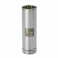 Best Sale ❤️ Craftsman 1/2" 3/8" Drive 12 pt. Easy-to-Read Deep Socket 💯