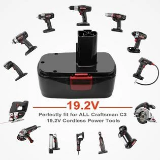 Cheap 🥰 Craftsman Batteries for Craftsman 19.2V NiMh Battery for DieHard C3 🥰 4 Cheap 🥰 Craftsman Batteries for Craftsman 19.2V NiMh Battery for DieHard C3 🥰 - Image 4