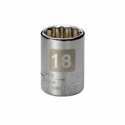 Buy ⌛ Craftsman 18mm 1/2" Drive 12 pt. Easy-To-Read Socket 🛒