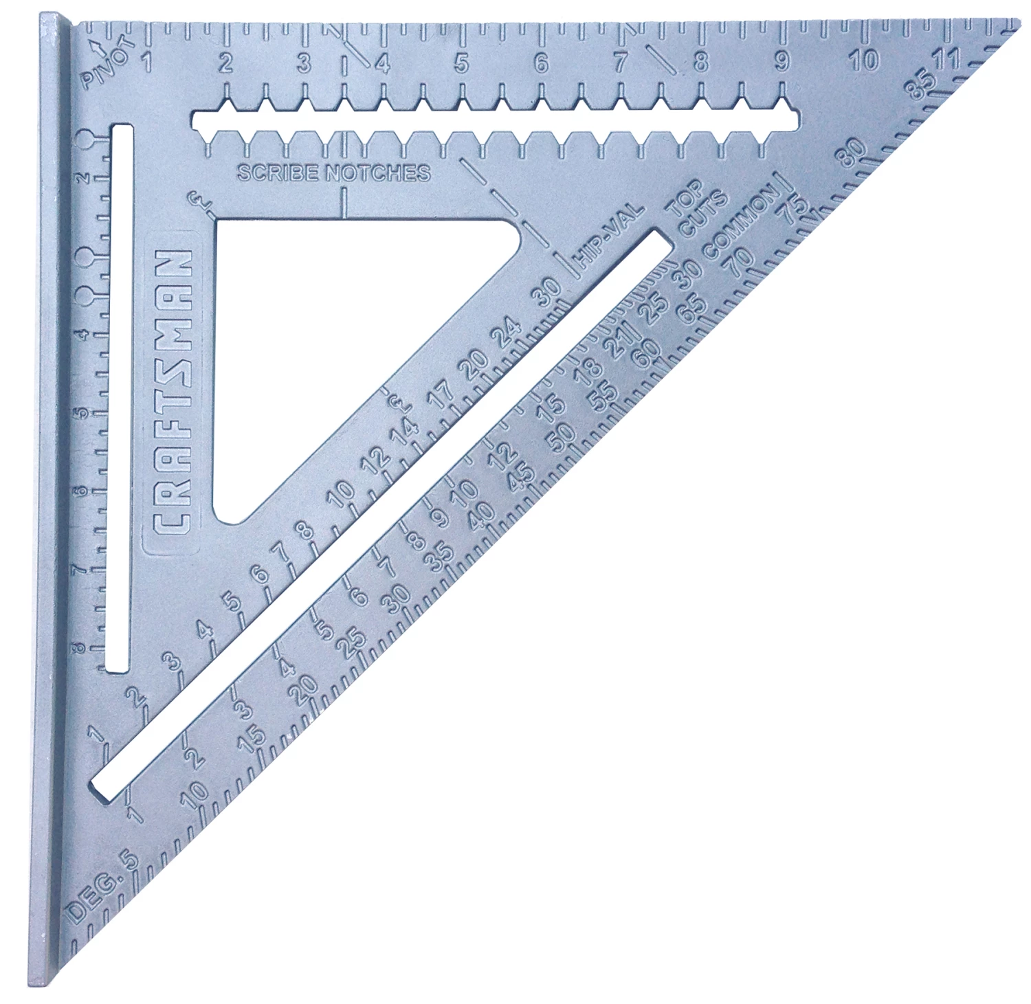 Budget π Craftsman 12 in. Rafter Square, Aluminum π 1 Budget π Craftsman 12 in. Rafter Square, Aluminum π